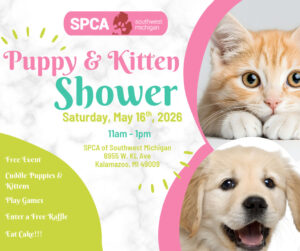 2026 SPCA Puppy & Kitten Shower